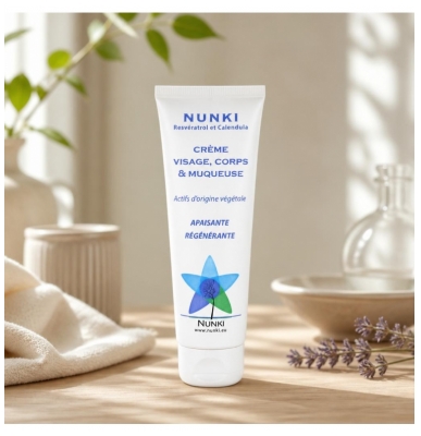 Nunki Crème Visage & Zone Intime & Corps 75 ml