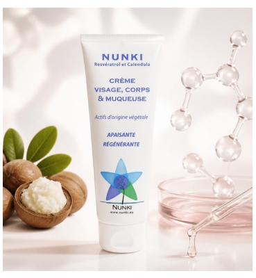 Nunki Crème Visage & Zone Intime & Corps 75 ml