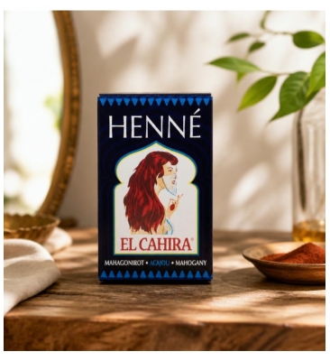 Hennedrog Henné Acajou El Cahira Coloration Base Végétale 90 g