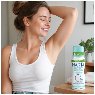 Narta Biotic Déodorant Invisible 48 Heures Spray 100 ML