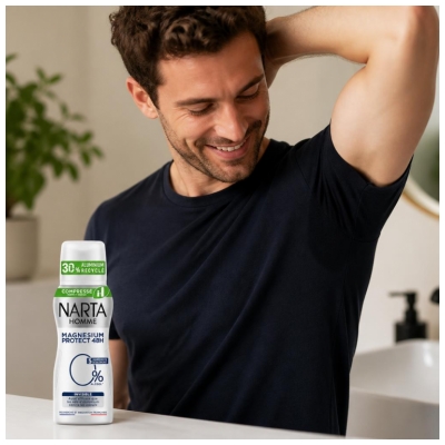 Narta Homme Magnésium Protect 48H Déodorant en Spray 100 ML