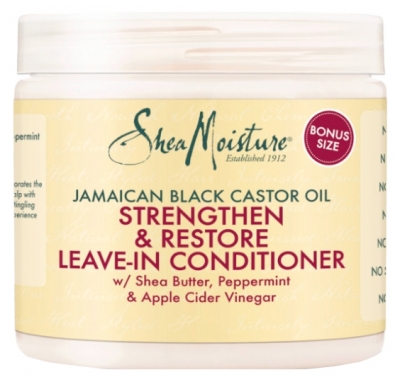 SheaMoisture Jamaican Black Castor Oil Soin Sans Rinçage Réparateur 431 ML