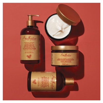 SheaMoisture Manuka Honey & Mafura Oil Shampoing Super Hydratant Cheveux Secs384 ML