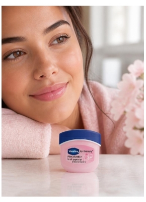 Vaseline Baume à Lèvres Pink Bubbly Délicieuse 7 g