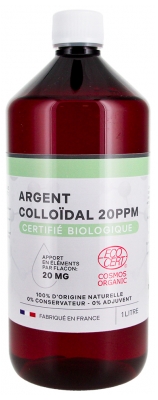 Dr. Theiss Argent Colloïdal 20ppm Naturel Bio 1 Litre