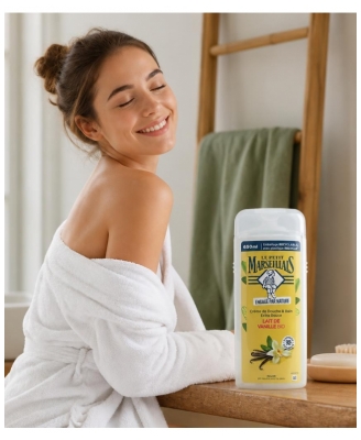 Le Petit Marseillais Crème de Douche Extra Douce Lait 650 ml