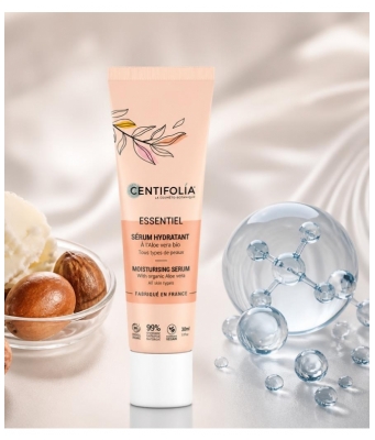Centifolia Mon Essentiel Visage Sérum Hydratant Toutes Peaux Bio 30 ml