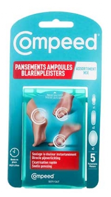Compeed Pansements Ampoules Assortiment 5 Unités