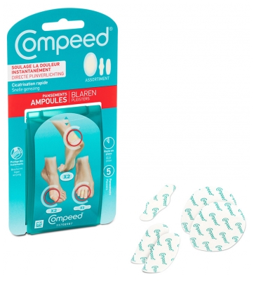 Compeed Pansements Ampoules Assortiment 5 Unités