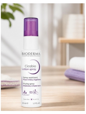 Bioderma Cicabio Spray Asséchant et Cicatrisant Peaux Fragilisées 40 ml