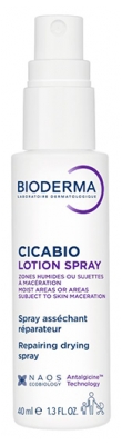 Bioderma Cicabio Spray Asséchant et Cicatrisant Peaux Fragilisées 40 ml
