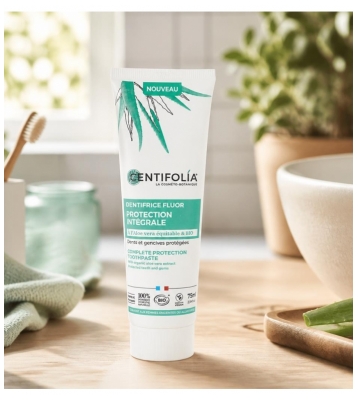 Centifolia Dentifrice Fluor Protection Intégrale Dents et Gencives Bio 75 ml