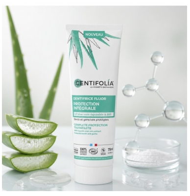 Centifolia Dentifrice Fluor Protection Intégrale Dents et Gencives Bio 75 ml
