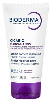 Bioderma Cicabio Crème Main Réparatrice Peaux Sèches et Abîmées 50 ml