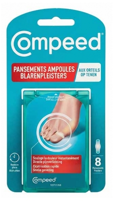 Compeed Ampoules Orteils Pansements 8 Unités