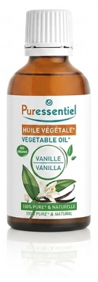 Puressentiel Huile Végétale Vanille (Vanilla planifolia) Pure & Naturelle Bio 50 ml