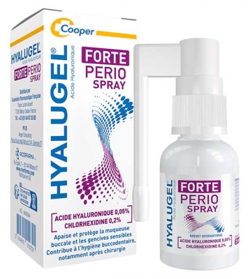 Hyalugel Forte Perio Spray Buccal Assainissant Muqueuse Buccale & Gencives Sensibles 20 ml