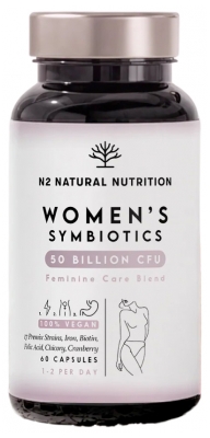 N2 Natural Nutrition Women Symbiotics 60 Capsules