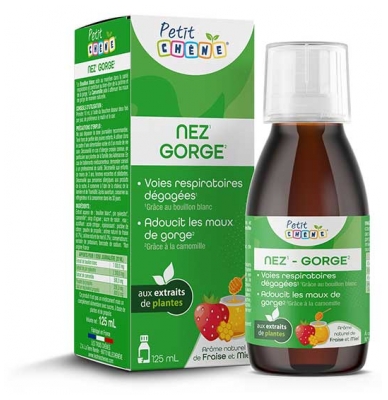 Les 3 Chênes Petit Chêne Nez Gorge Dès 3 Ans 125 ml