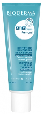 Bioderma Abcderm Soin Crème Irritations Contour de la Bouche Bébé 40 ml