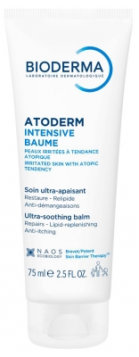 Bioderma Atoderm Intensive Baume Ultra-Apaisant Peaux Irritées 75 ml