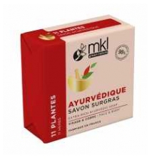 MKL Green Nature 11 Plantes Ayurvédique Savon Surgras Visage et Corps 100 g