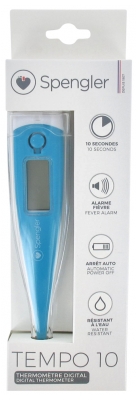 Spengler-Holtex Thermomètre Électronique Rigide Bleu