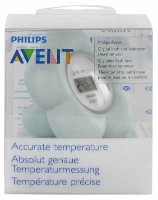 Avent Thermomètre Numérique Bain Chambre Bleu