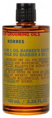 Korres Huile du Barbier 4 en 1 100 ML