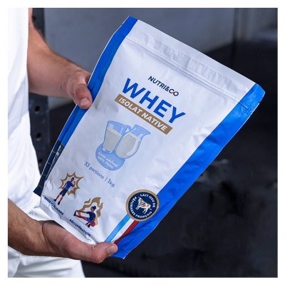Nutri&Co Whey Isolat Native 900 Grammes - Goût : Sans arôme