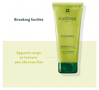 René Furterer Shampooing Expanseur - Shampoing Volume Cheveux Fins - Volumea 200 ml