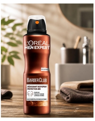 L'Oréal Paris Men Expert Barber Club Déodorant 48H Body Spray 150 ML