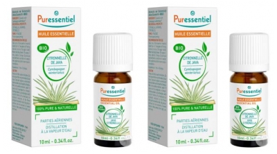 Puressentiel Huile Essentielle de Citronnelle - Lot de 2 x 10 ml