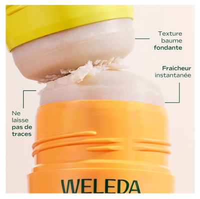 Weleda Déodorant Stick Fleur d'Oranger 24H Rechargeable 50 g