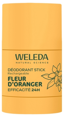 Weleda Déodorant Stick Fleur d'Oranger 24H Rechargeable 50 g