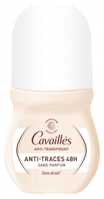 Cavaillès Anti-Transpirant Anti-Traces Sans Parfum 48H Roll-On 150 ml