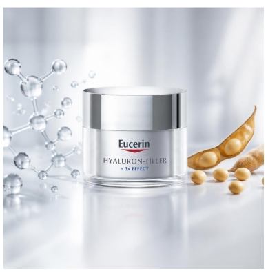 Eucerin Hyaluron-Filler + 3X Effect Soin de Jour Anti-Âge SPF30 50 ml
