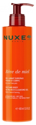 Nuxe Rêve de Miel Gel Lavant Surgras Visage et Corps 400 ml
