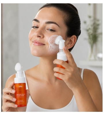 Séfia Nettoyant Brosse Douceur et Éclat Toutes Peaux 120 ml