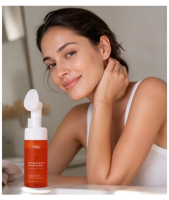 Séfia Nettoyant Brosse Douceur et Éclat Toutes Peaux 120 ml
