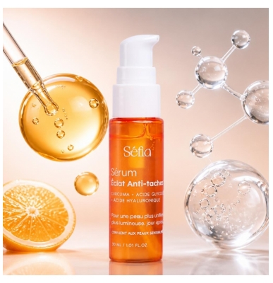 Séfia Sérum Éclat au Curcuma + Vitamine C 30 ml 