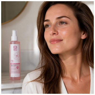 BcomBIO Brume Hydratante Repulpante Visage Cou et Décolleté Bio 200 ml