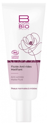 BcomBIO Fluide Anti-Rides Matifiant Peaux Normales à Mixte Bio 50 ml