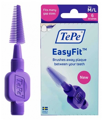 TePe EasyFit Brushes 6 Brossettes Interdentaires
