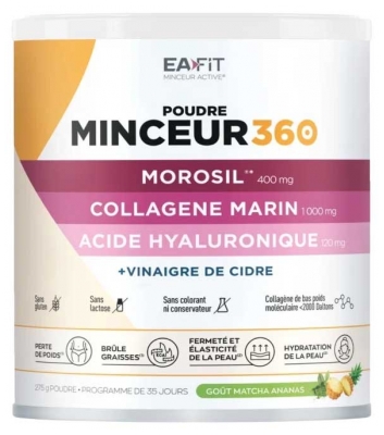 Eafit Minceur 360 275 g - Goût : Matcha Ananas