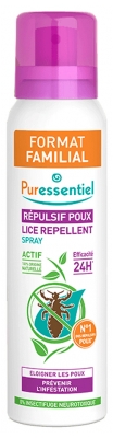 Puressentiel Spray Répulsif Poux - Format Familial - 200 ml