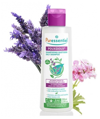 Puressentiel Shampooing Quotidien Pouxdoux® Certifié Bio** - 200 ml