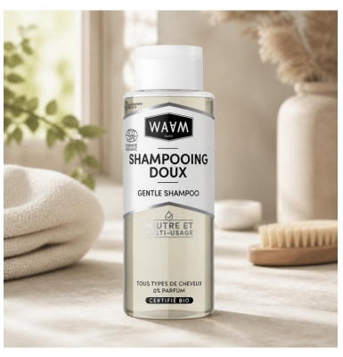 Waam Shampoing Doux Neutre 400 ml