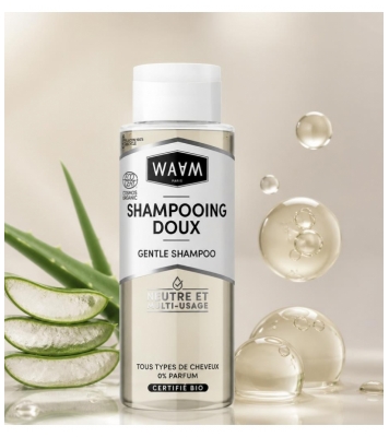 Waam Shampoing Doux Neutre 400 ml