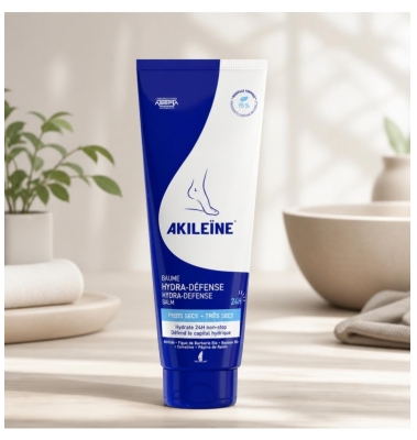 Akileïne Baume Hydra Défense Pieds Secs 125 ml
